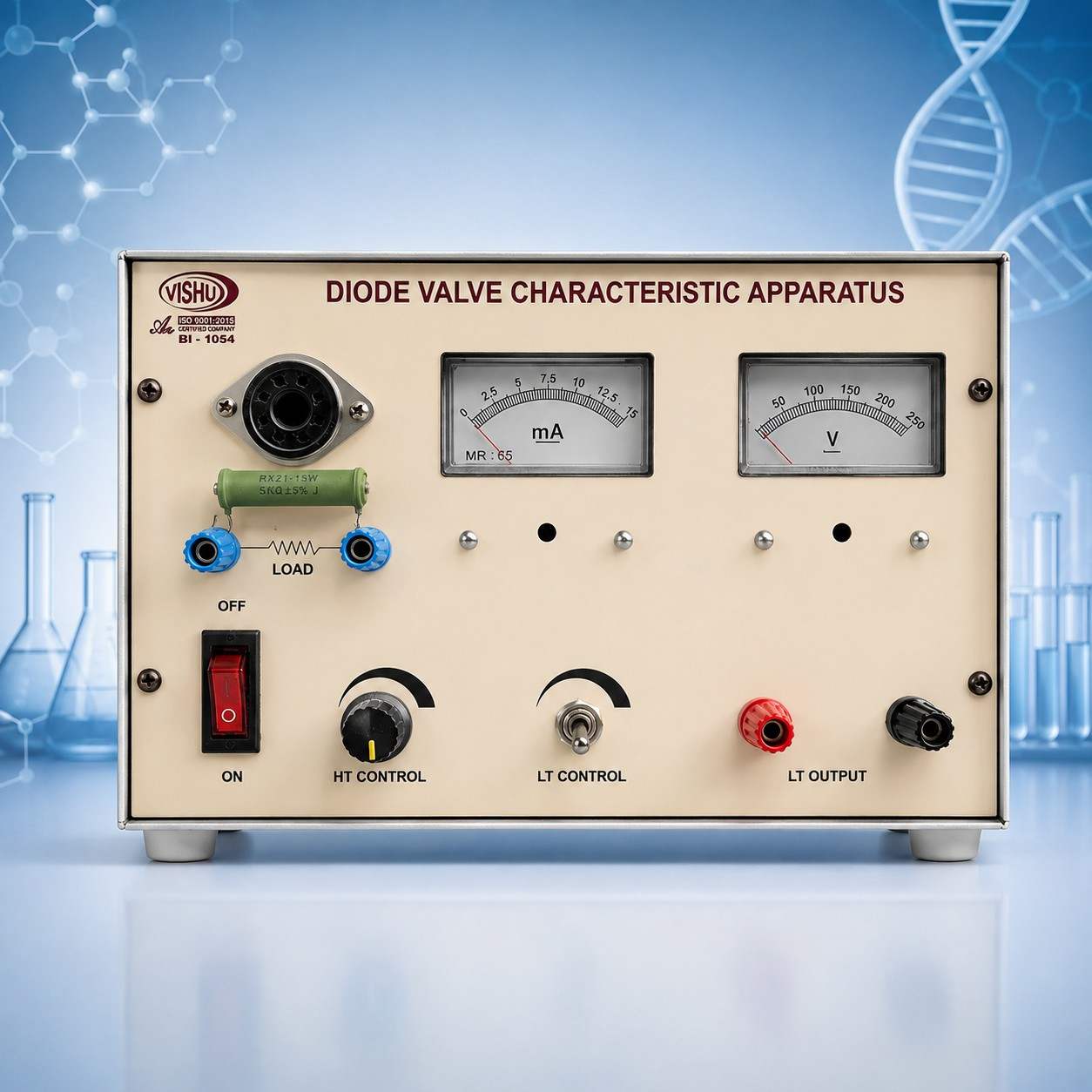 Diode Valve Characterstics Apparatus