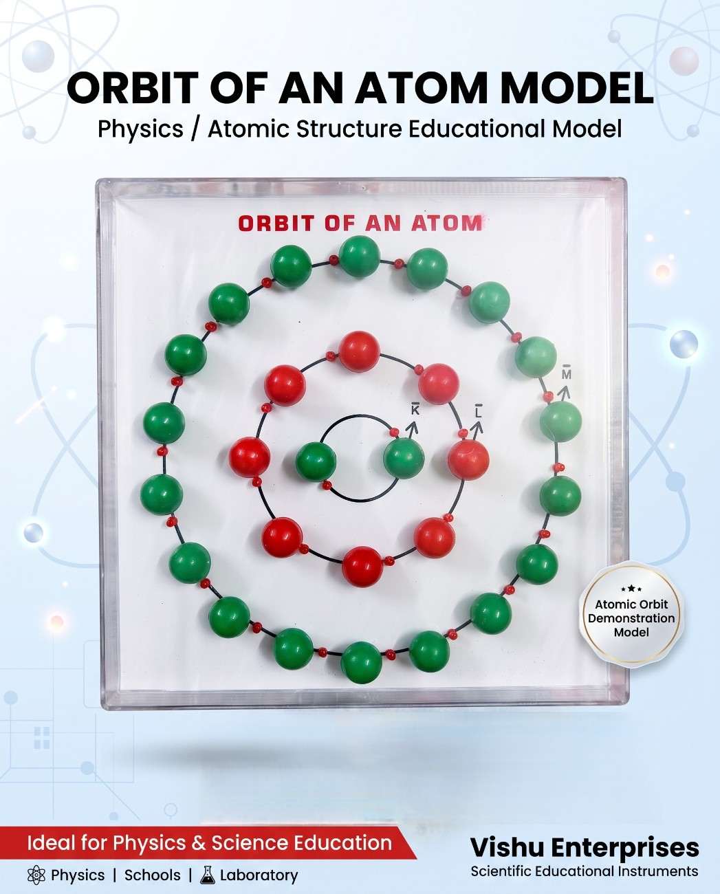 Orbit Of An Atom With LED