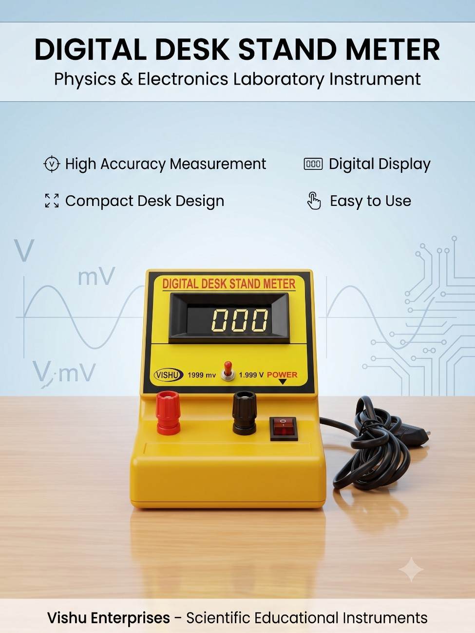 Digital Desk Stand Meter